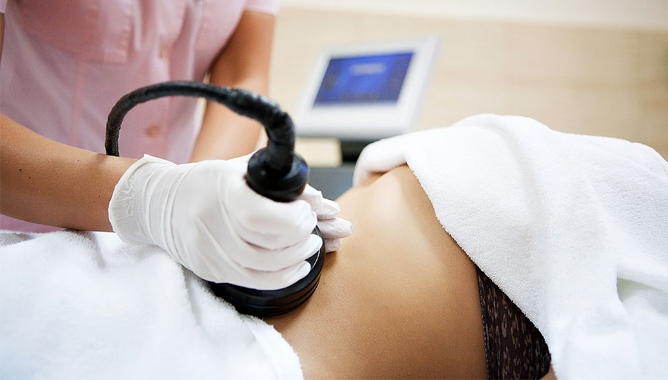 Ultrasound Cavitation Body Contouring Treatment